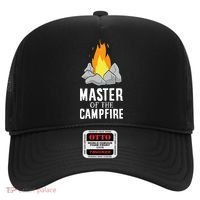 Funny Camping Master Of The Campfire Outdoor Camper Hat thumb 0