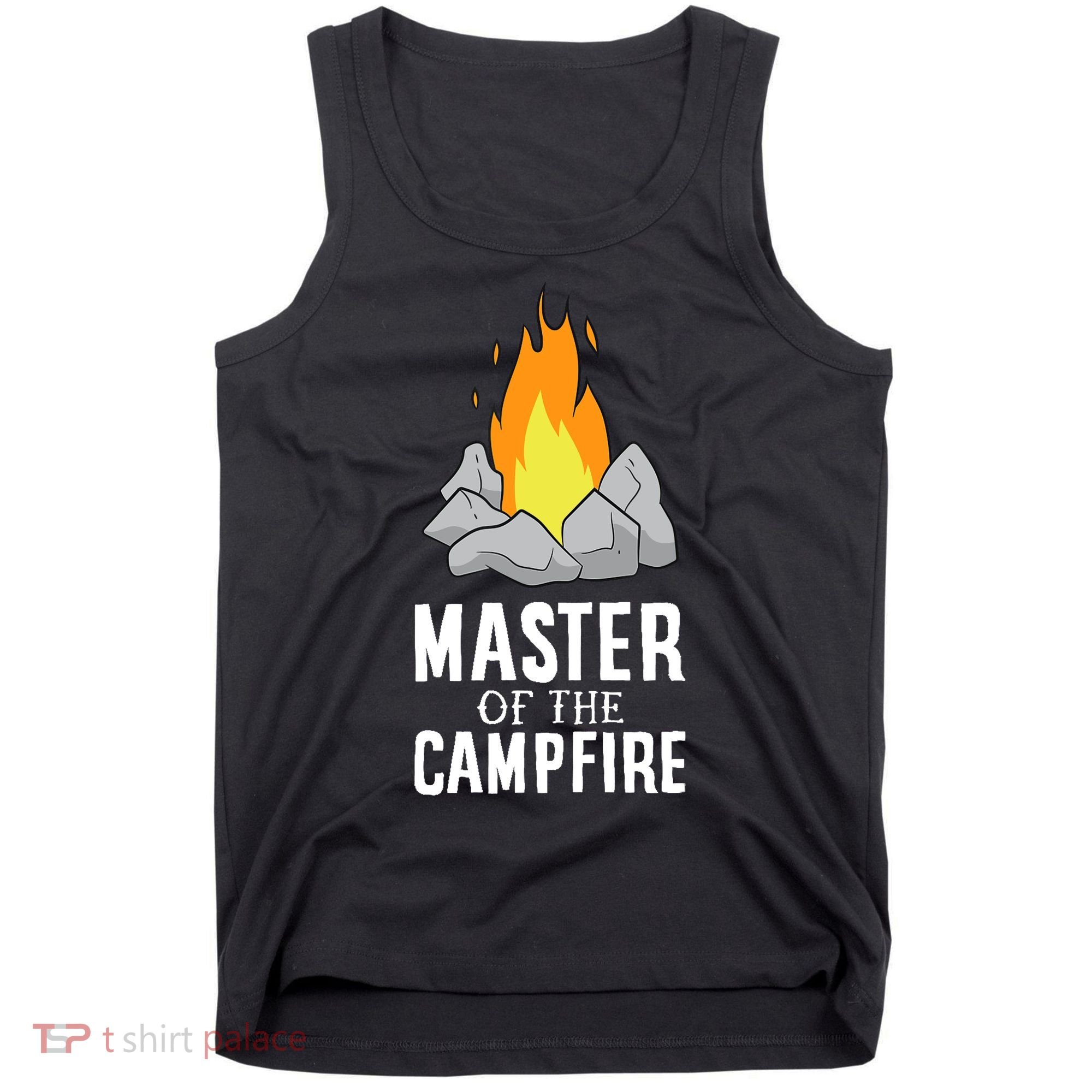 Funny Camping Master Of The Campfire Outdoor Camper Tank Top