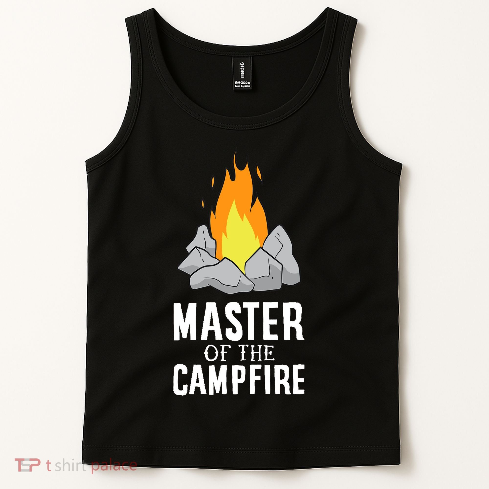 Funny Camping Master Of The Campfire Outdoor Camper Tank Top