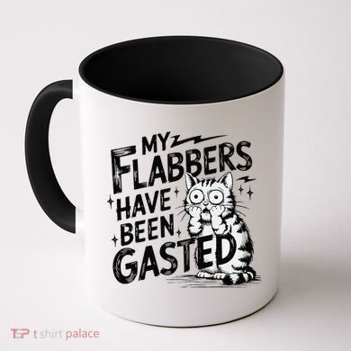 Funny Cat Meme My Flabbers Have Been Gasted Coffee Mug
