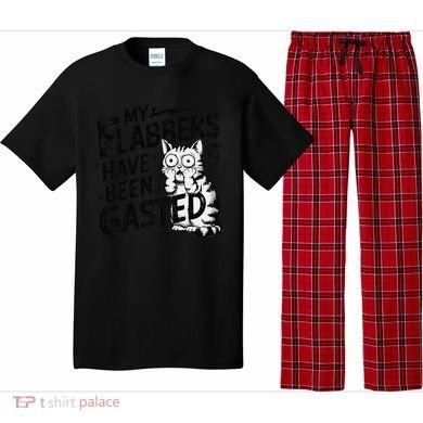 Funny Cat Meme My Flabbers Have Been Gasted Pajama Set