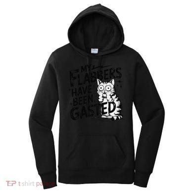 Funny Cat Meme My Flabbers Have Been Gasted Women's Hoodie