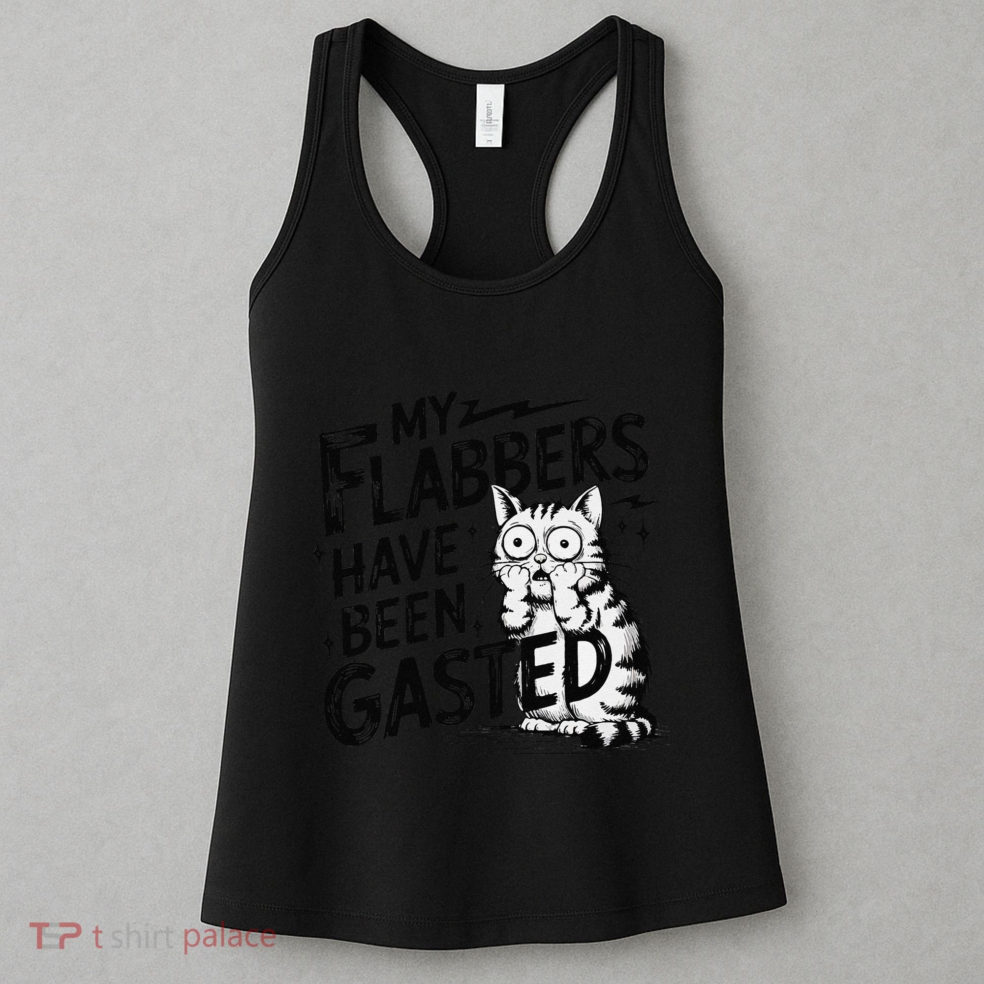 Funny Cat Meme My Flabbers Have Been Gasted Women's Tank Top