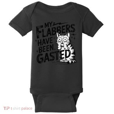 Funny Cat Meme My Flabbers Have Been Gasted Baby Bodysuit