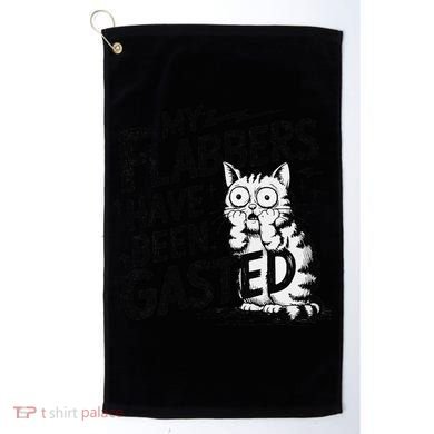 Funny Cat Meme My Flabbers Have Been Gasted Golf Towel