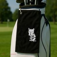 Funny Cat Meme My Flabbers Have Been Gasted Golf Towel thumb 2