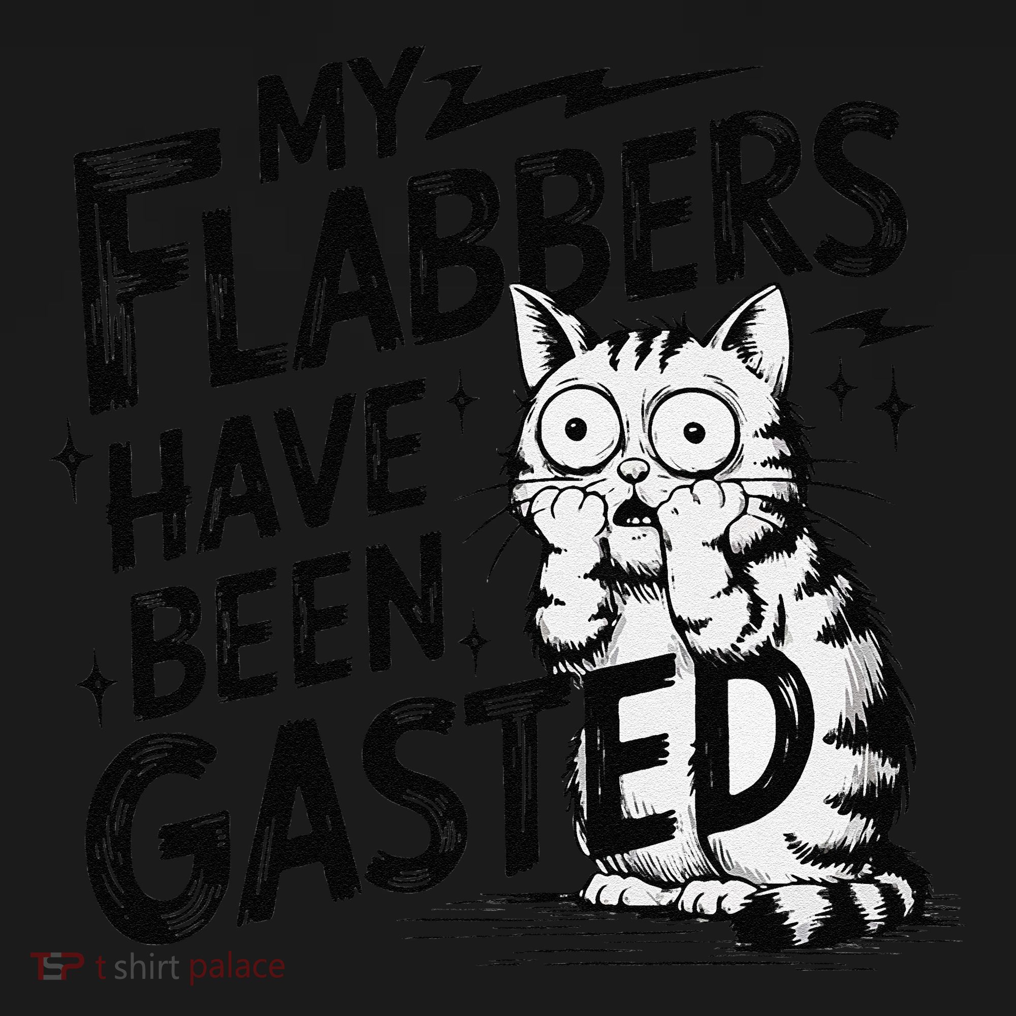 Funny Cat Meme My Flabbers Have Been Gasted Toddler T-Shirt