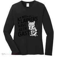 Funny Cat Meme My Flabbers Have Been Gasted Women's Long Sleeve Shirt thumb 0