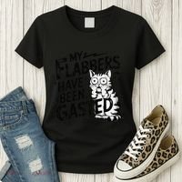 Funny Cat Meme My Flabbers Have Been Gasted Women's T-Shirt thumb 3