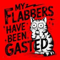 Funny Cat Meme My Flabbers Have Been Gasted Santa Hat thumb 1