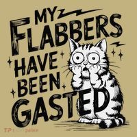Funny Cat Meme My Flabbers Have Been Gasted Sweatshirt thumb 2