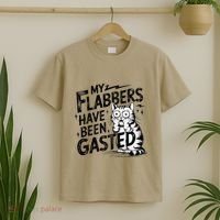 Funny Cat Meme My Flabbers Have Been Gasted T-Shirt thumb 2