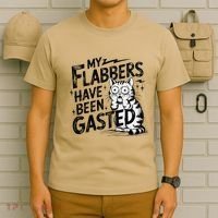 Funny Cat Meme My Flabbers Have Been Gasted T-Shirt thumb 6