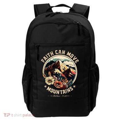 Faith Can Move Mountains Backpack