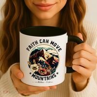 Faith Can Move Mountains Coffee Mug thumb 3