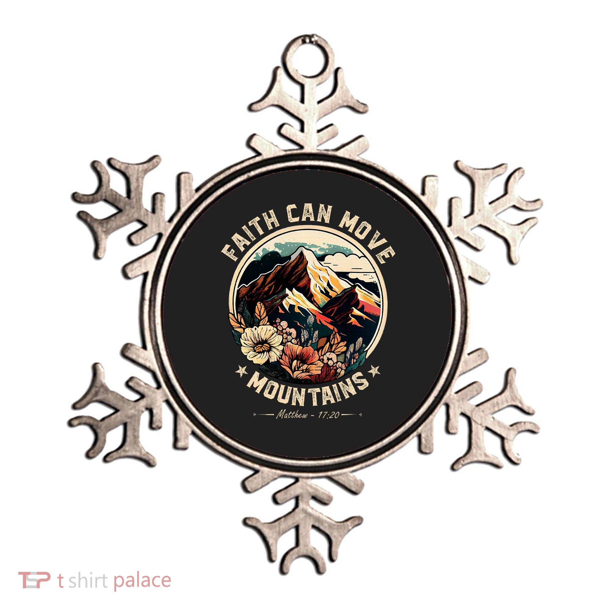 Faith Can Move Mountains Ornament