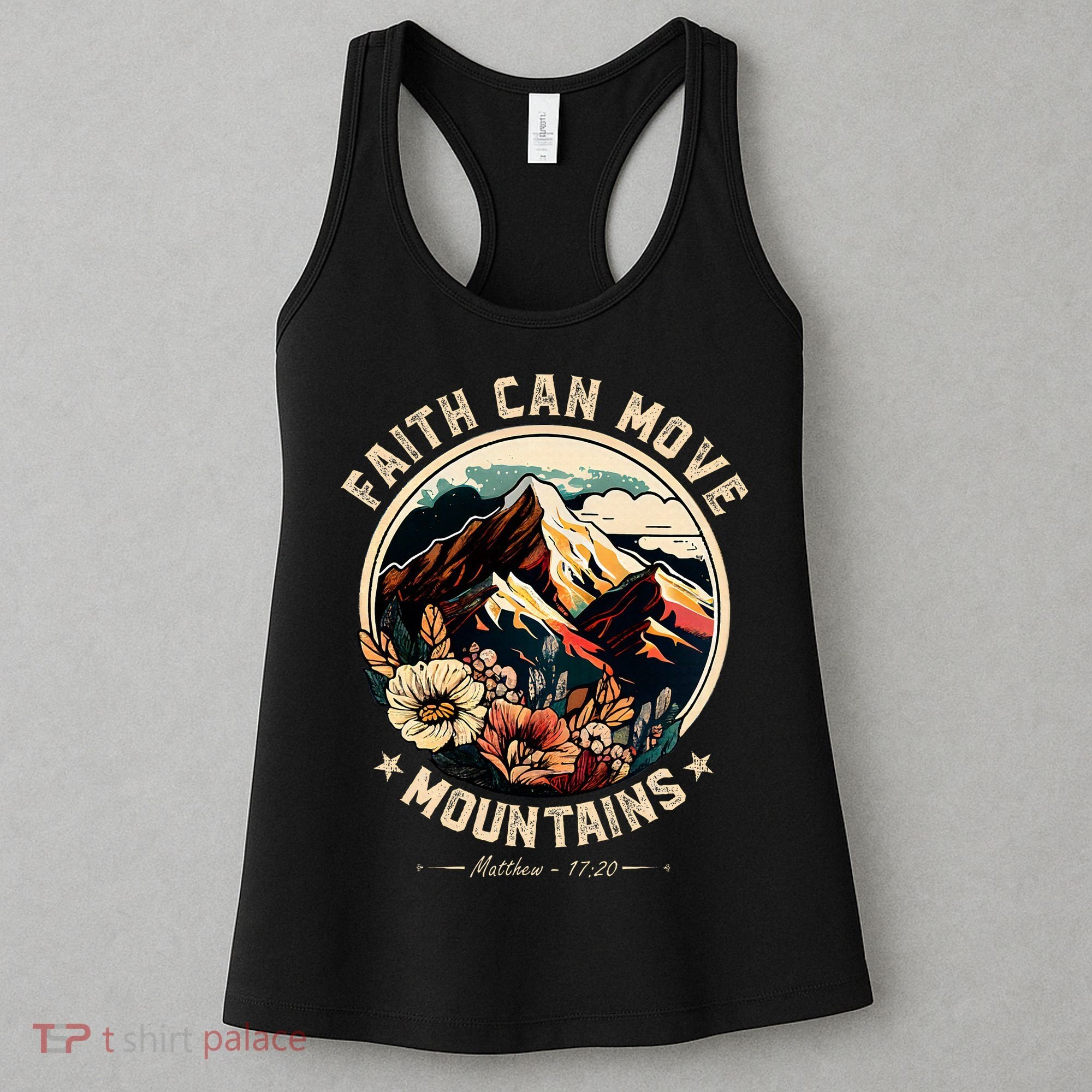 Faith Can Move Mountains Women's Tank Top