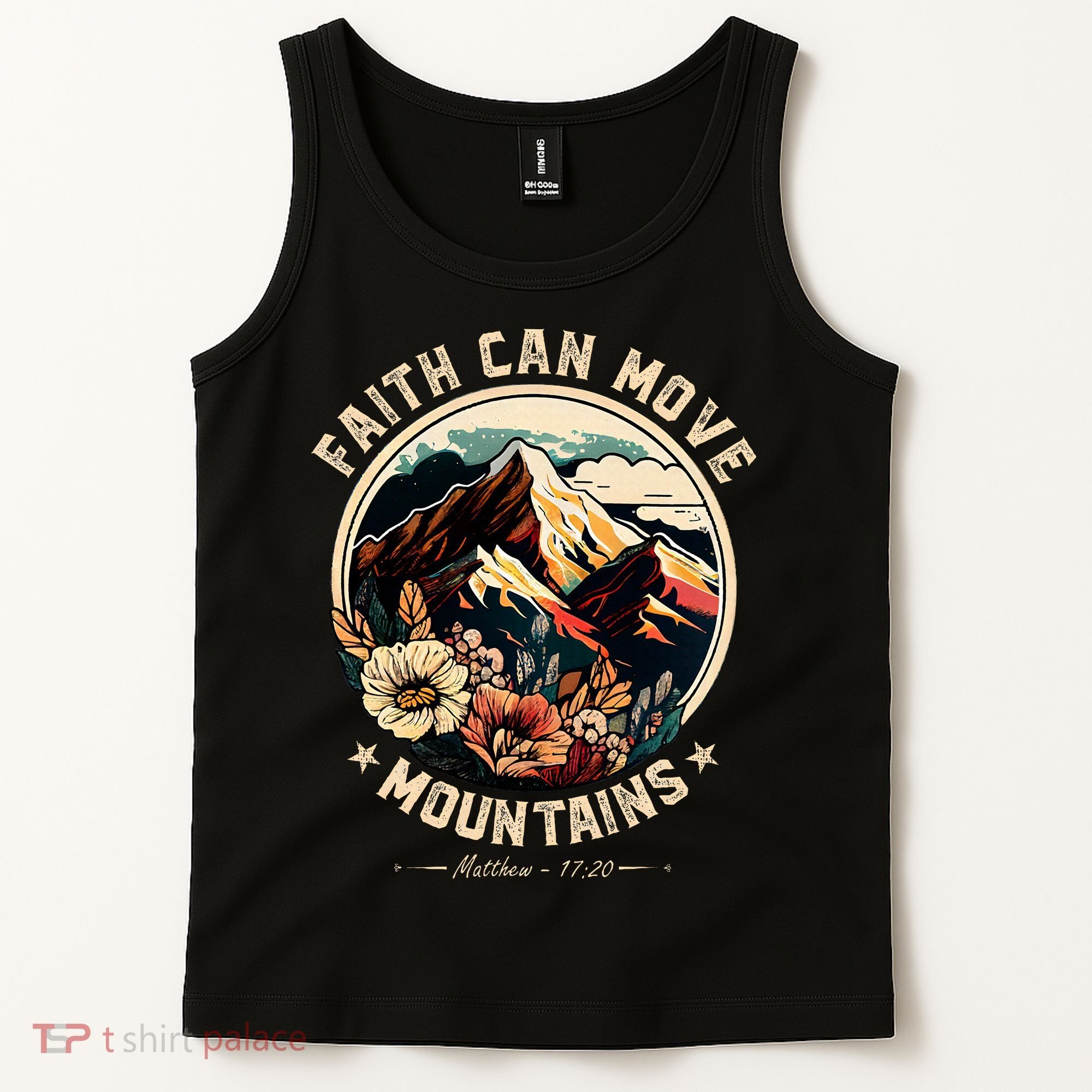Faith Can Move Mountains Tank Top