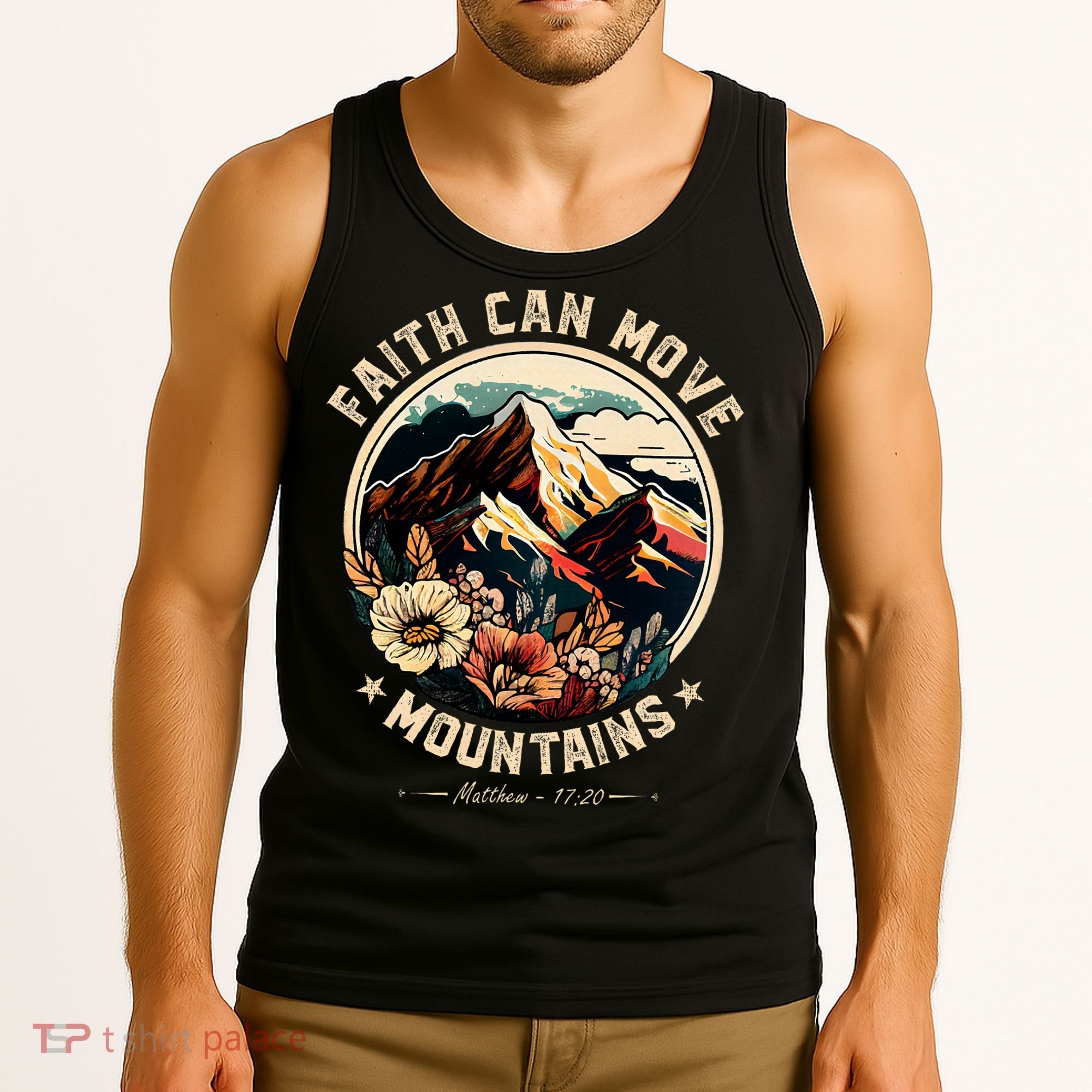Faith Can Move Mountains Tank Top