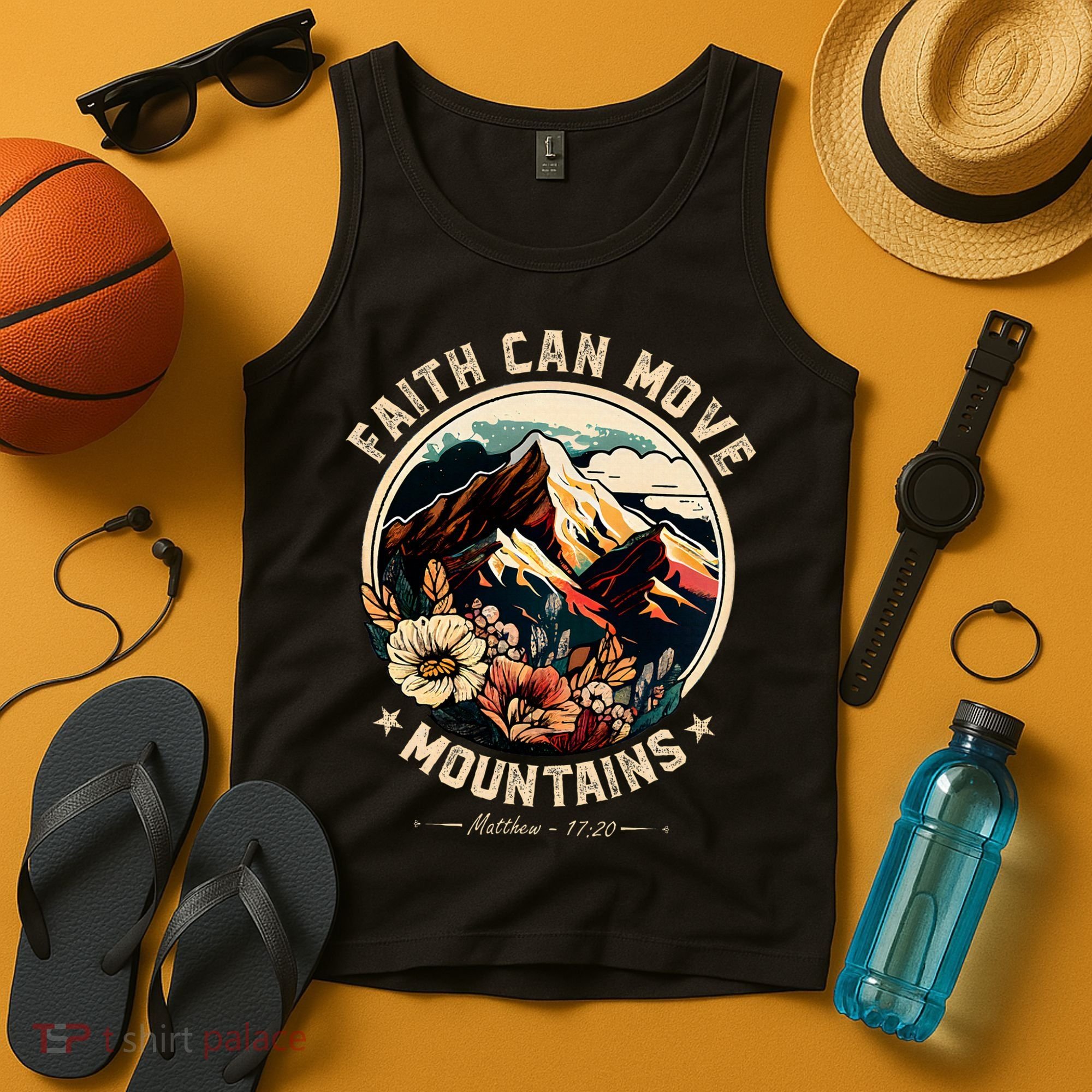 Faith Can Move Mountains Tank Top