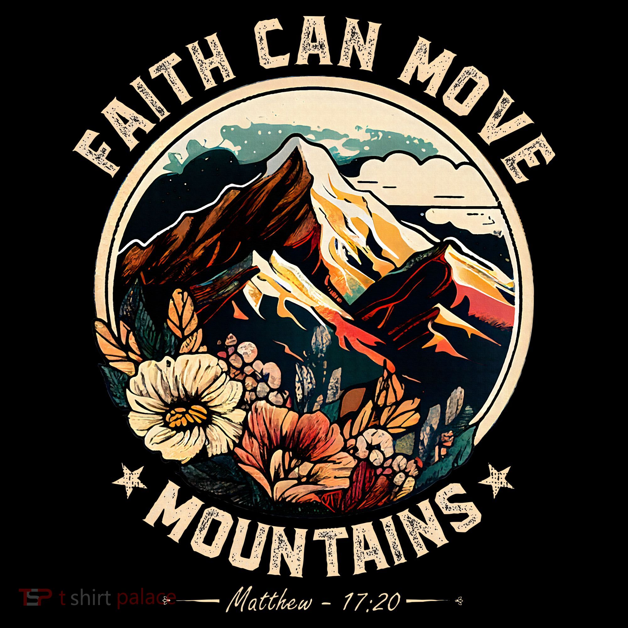 Faith Can Move Mountains Women's T-Shirt