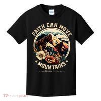 Faith Can Move Mountains Kids T-Shirt thumb 0