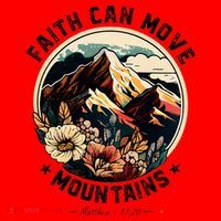 Faith Can Move Mountains Santa Hat thumb 1