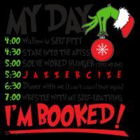 Funny Christmas My Day Im Booked Coffee Mug thumb 5