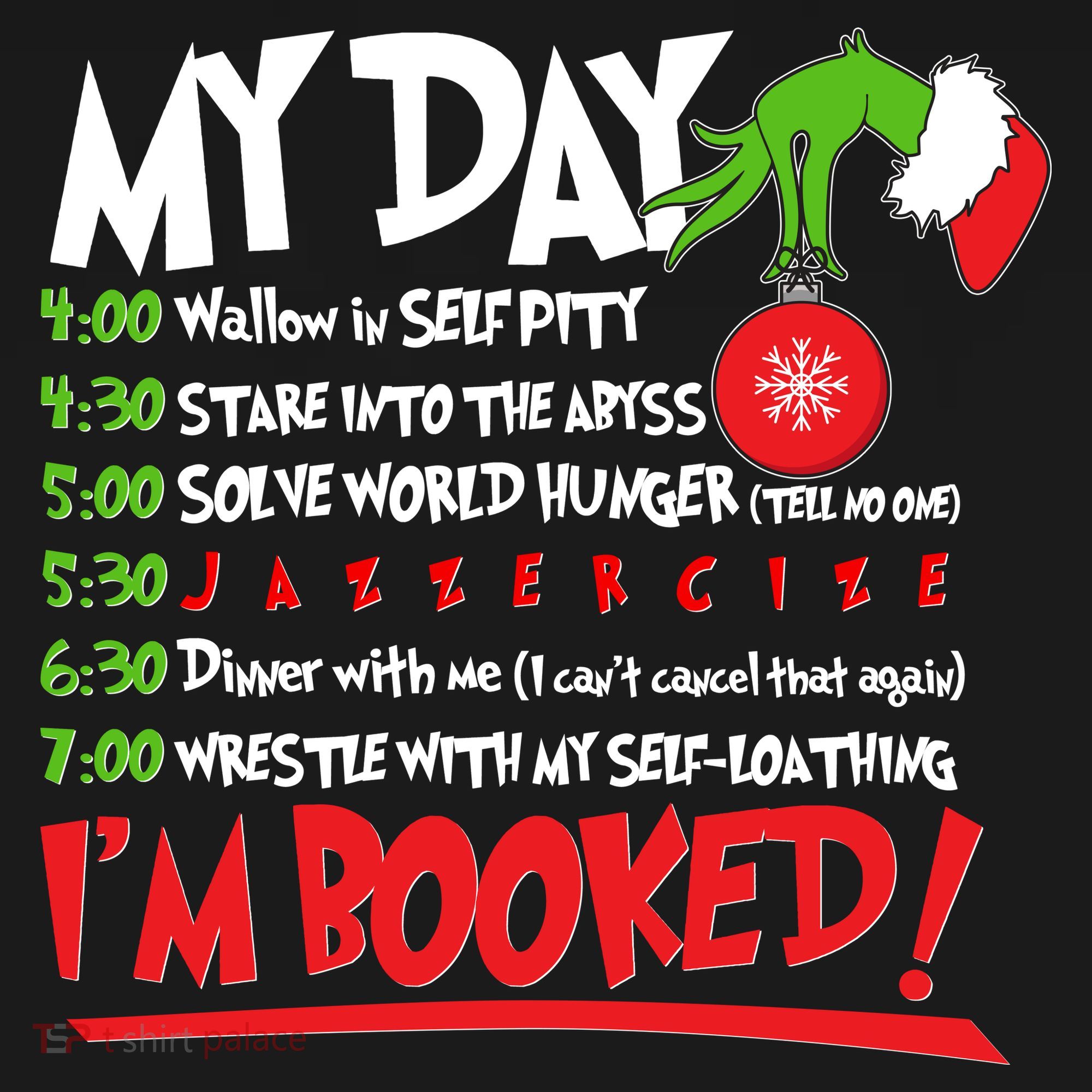Funny Christmas My Day Im Booked Baby Bodysuit