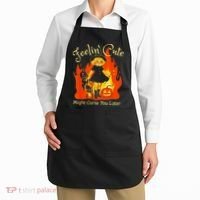 Feeling Cute Might Curse You Later Cute Witch Apron thumb 2