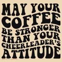 Funny Cheer Mom Coffee Saying Cheerleading Squad Mothers Day Tote Bag thumb 4