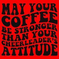 Funny Cheer Mom Coffee Saying Cheerleading Squad Mothers Day Santa Hat thumb 1
