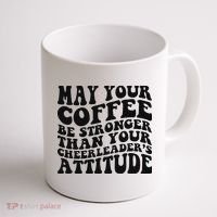 Funny Cheer Mom Coffee Saying Cheerleading Squad Mothers Day Coffee Mug thumb 1