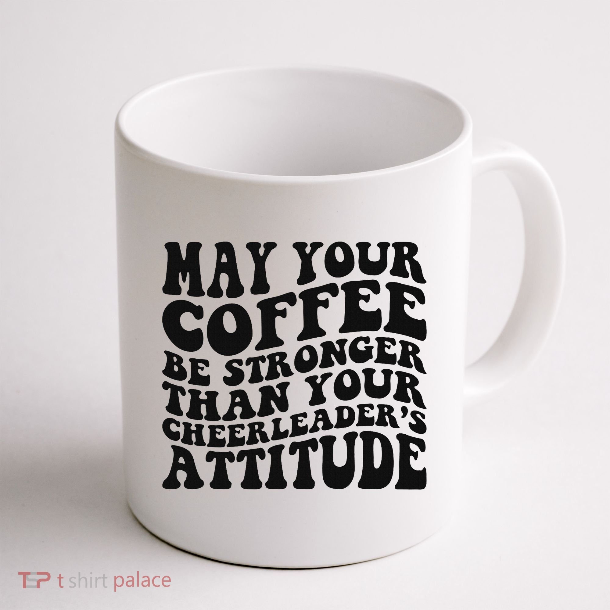 Funny Cheer Mom Coffee Saying Cheerleading Squad Mothers Day Coffee Mug