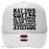 Funny Cheer Mom Coffee Saying Cheerleading Squad Mothers Day Hat thumb 0