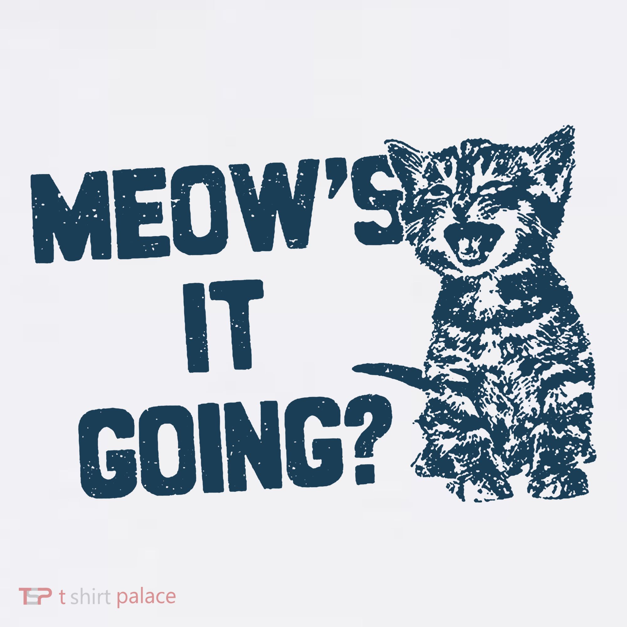 Funny Cat MeowS It Going Cute Cat Pun Tank Top