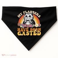Funny Cat Meme My Flabbers Have Been Gasted USA-Made Doggie Bandana thumb 0