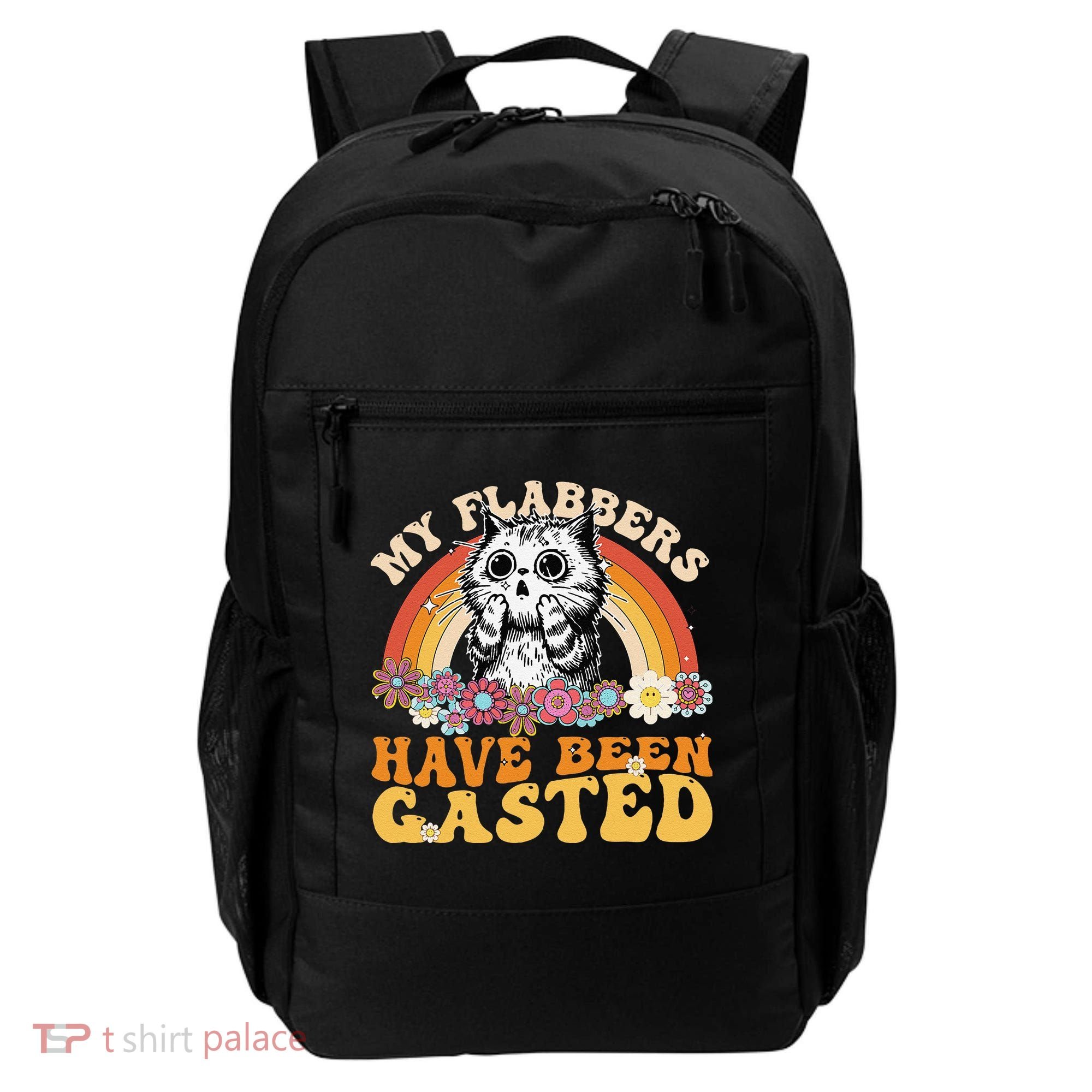 Funny Cat Meme My Flabbers Have Been Gasted Backpack