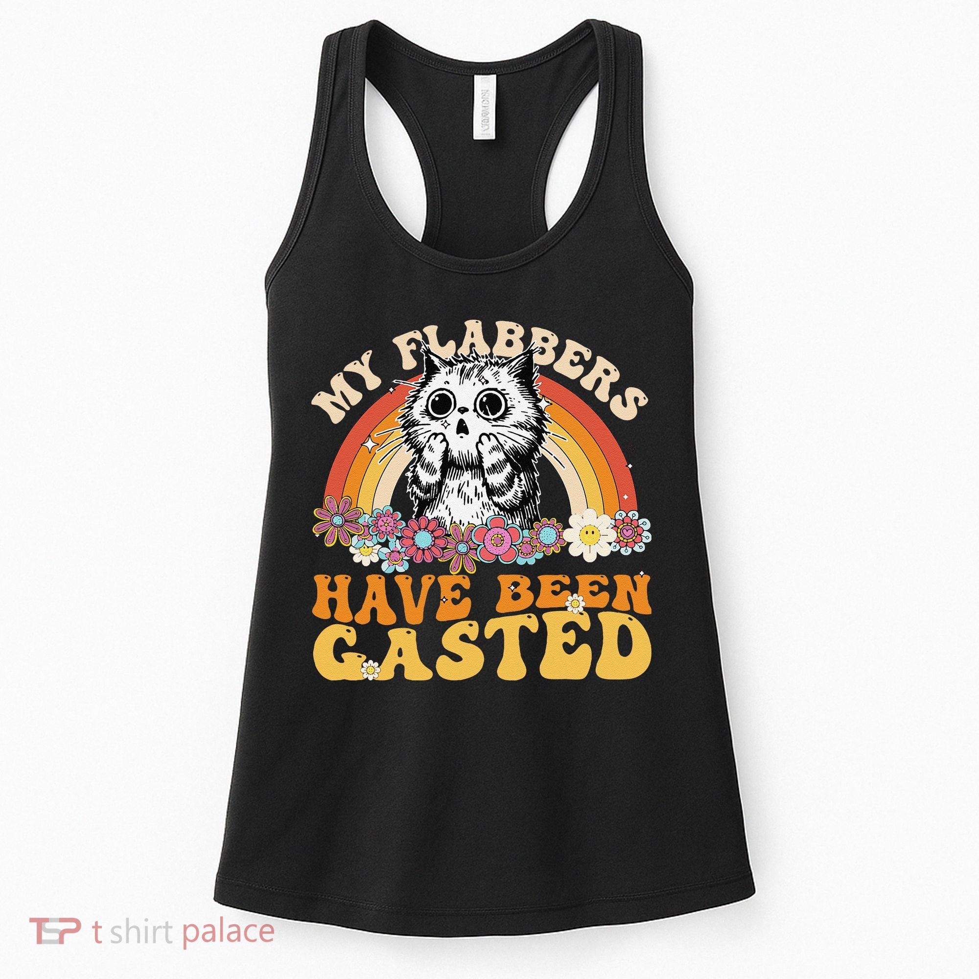 Funny Cat Meme My Flabbers Have Been Gasted Women's Tank Top