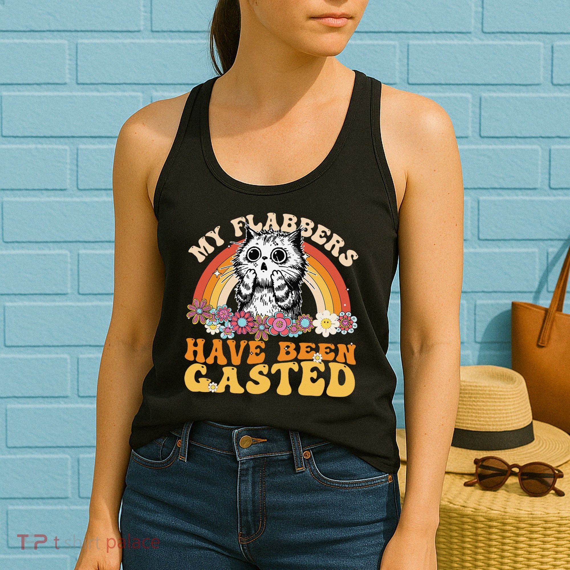 Funny Cat Meme My Flabbers Have Been Gasted Women's Tank Top