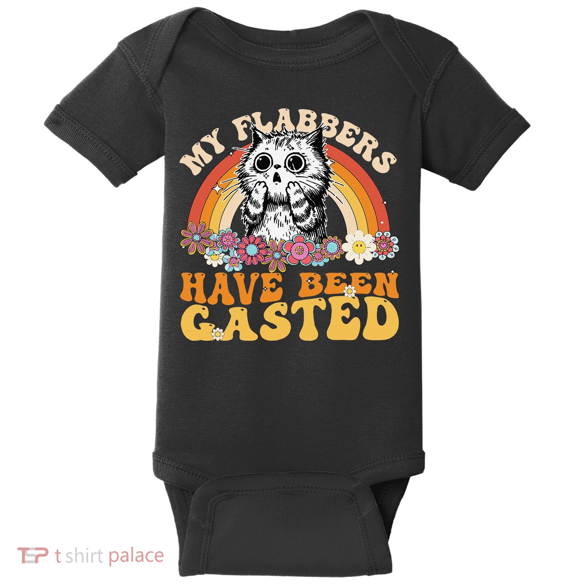 Funny Cat Meme My Flabbers Have Been Gasted Baby Bodysuit