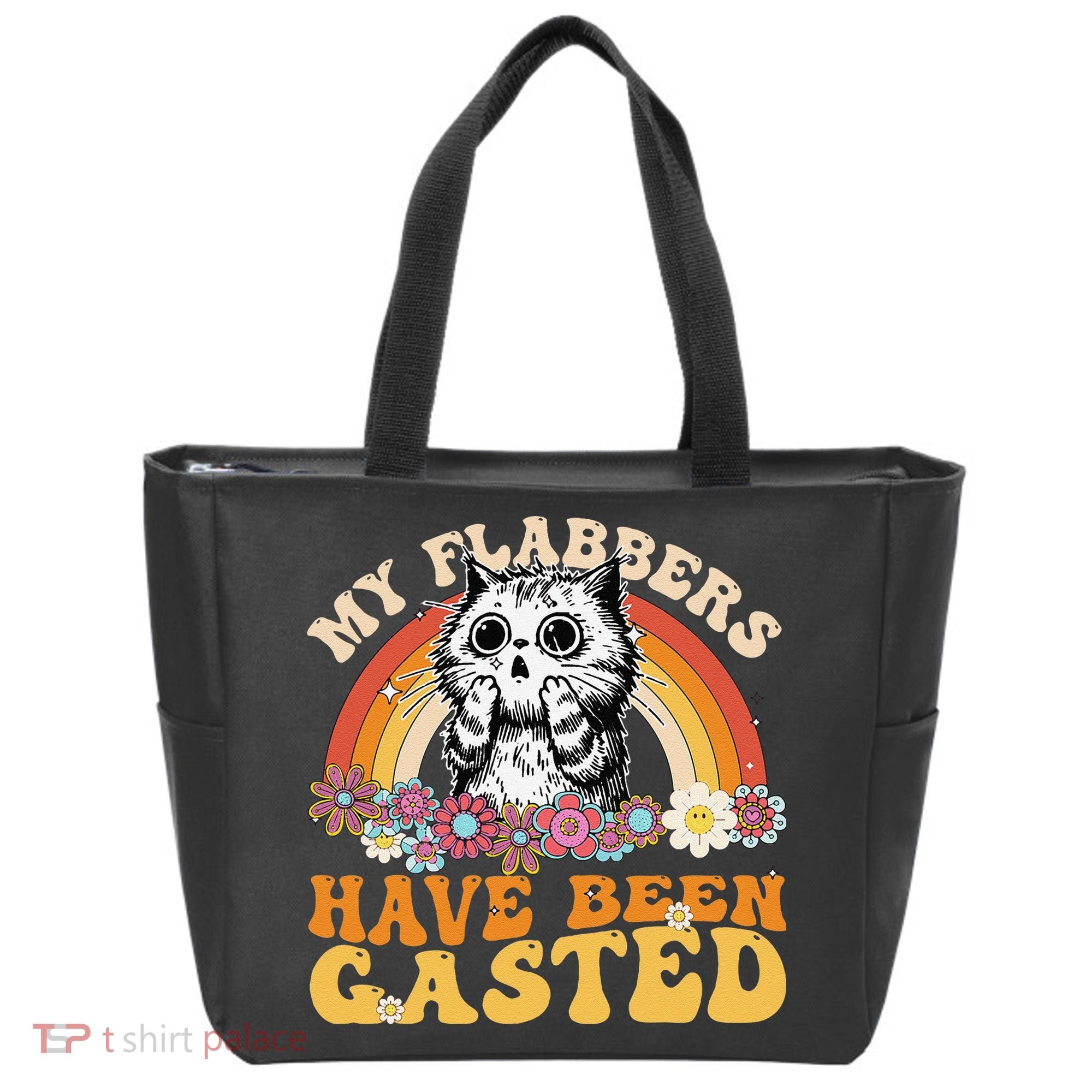 Funny Cat Meme My Flabbers Have Been Gasted Tote Bag