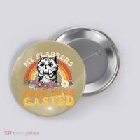 Funny Cat Meme My Flabbers Have Been Gasted Button thumb 0