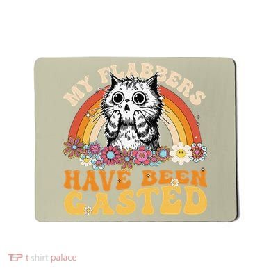 Funny Cat Meme My Flabbers Have Been Gasted Mousepad