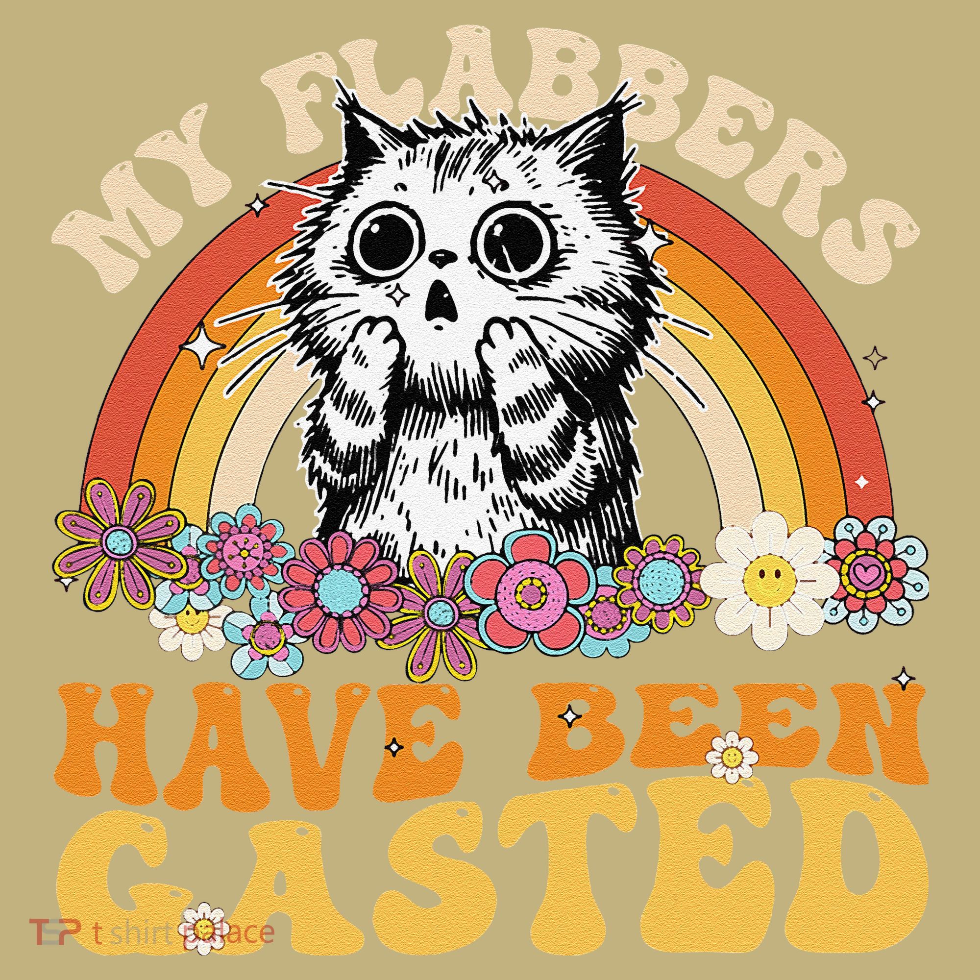 Funny Cat Meme My Flabbers Have Been Gasted Mousepad