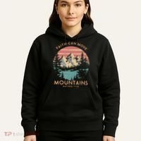 Faith Can Move Mountains Religious Christian Camping Gift Hoodie thumb 5