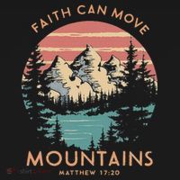 Faith Can Move Mountains Religious Christian Camping Gift Women's Hoodie thumb 2