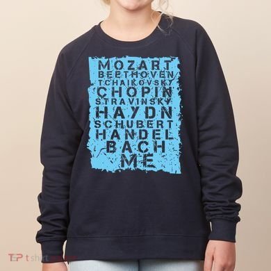 Famous Classical Music Composer Gift Musician Mozart Women's Sweatshirt