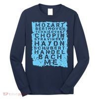Famous Classical Music Composer Gift Musician Mozart Long Sleeve Shirt thumb 0