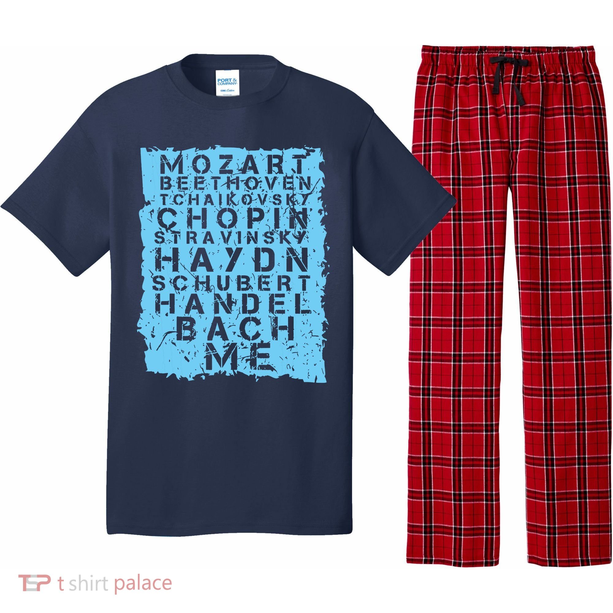 Famous Classical Music Composer Gift Musician Mozart Pajama Set